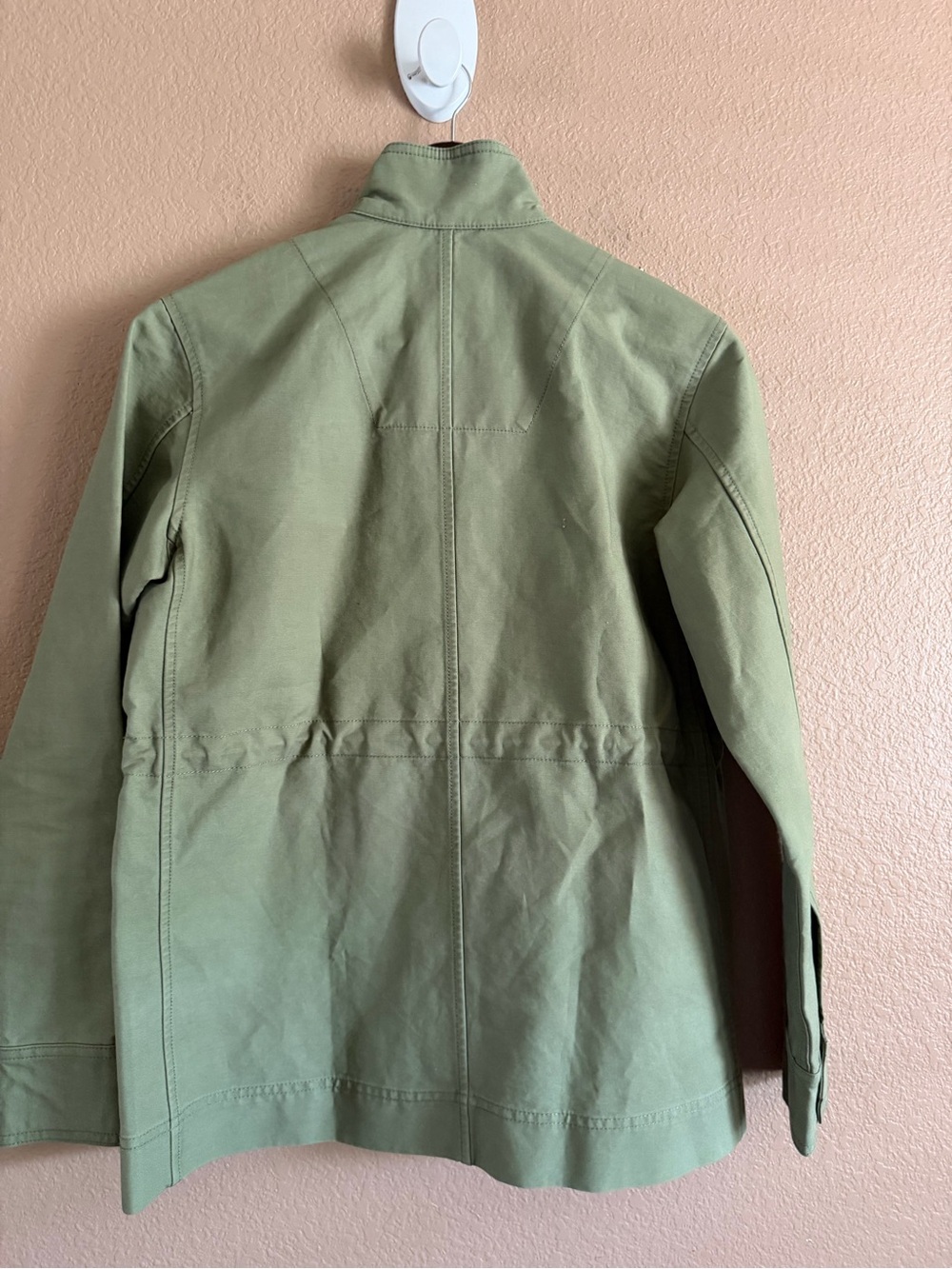 Everlane Khaki Green Utility Field Jacket Size XS - Picture 8 of 11